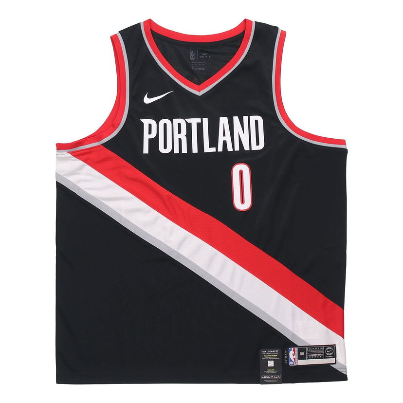 Фланелка Nike NBA Damian Lillard Icon Edition Swingman Jersey Черно | 864505-010