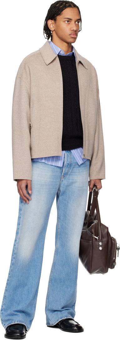 Full-Zip Cashmere Jacket, 3