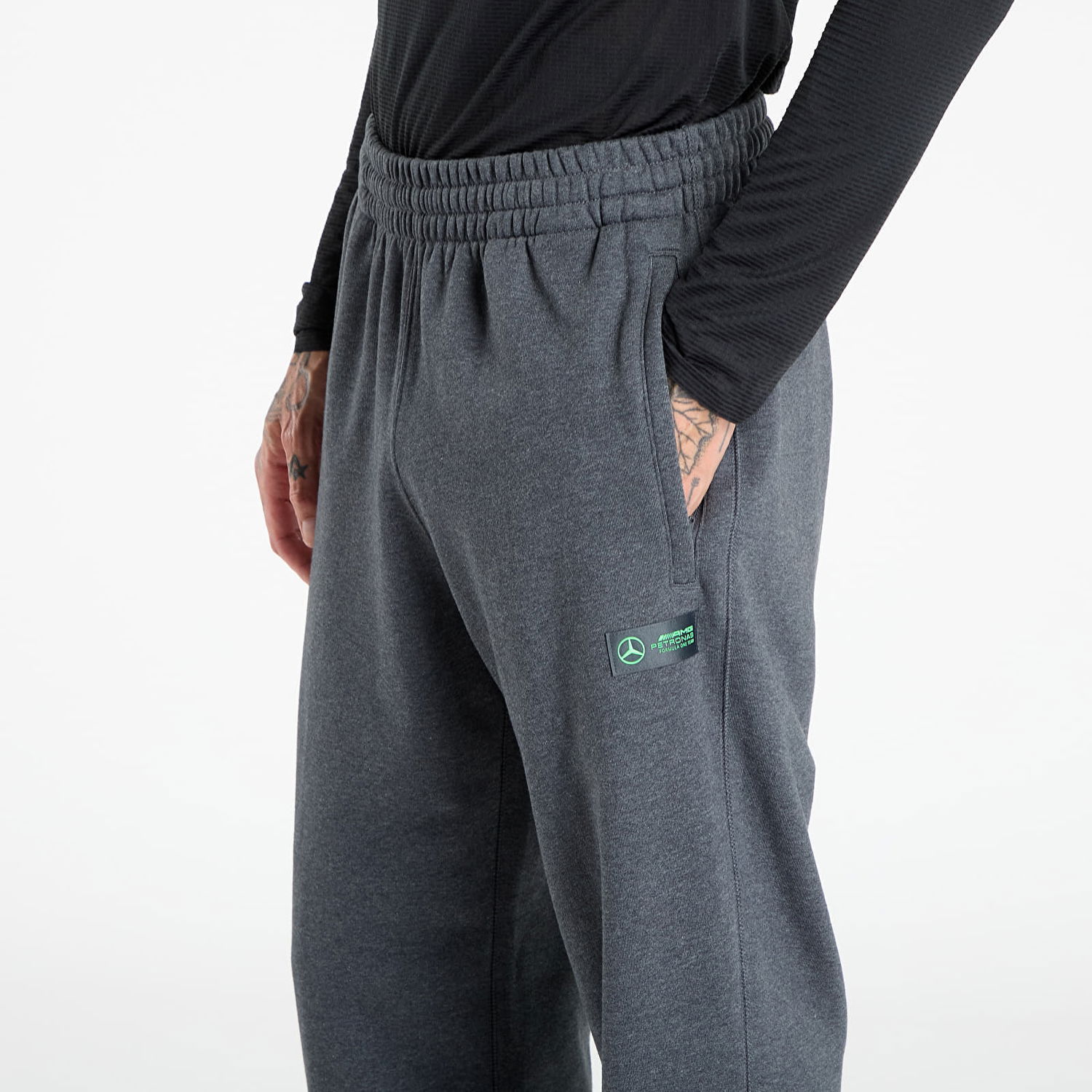 Спортни панталони adidas Performance Mercedes - AMG Petronas Formula One Team Premium Sweat Joggers Сиво | JX8777, 1
