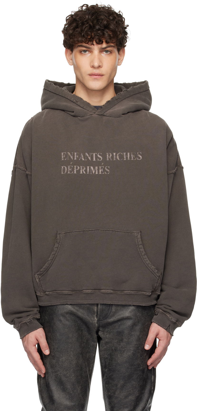 Суитчър Enfants Riches Déprimés Classic Logo Hoodie Сиво | 020-435