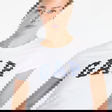 Тениска GAP Logo Graphic T-Shirt Бяло | 729555-12, 1