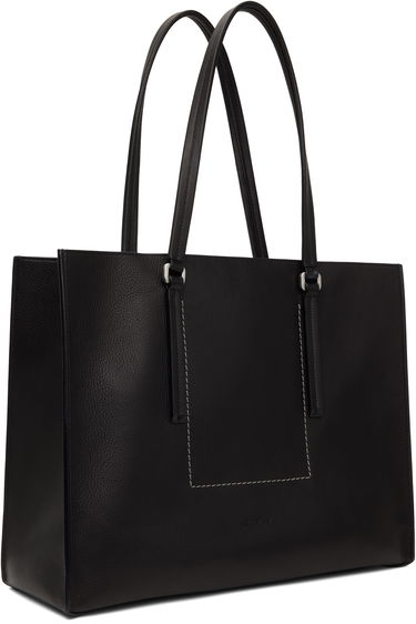 Голяма пазарска чанта Rick Owens Rick Owens Hollywood Edith Shopper Tote Черно | RA01E0654 LCN, 1