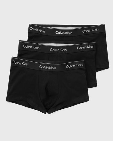 Боксерки CALVIN KLEIN LOW RISE TRUNK ICON COTTON STRETCH 3-PACK Черно | LV00NB4389TM6, 1