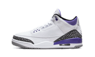 Кецове и обувки Jordan Air Jordan 3 Retro "Dark Iris" GS Бяло | DM0967-105, 2