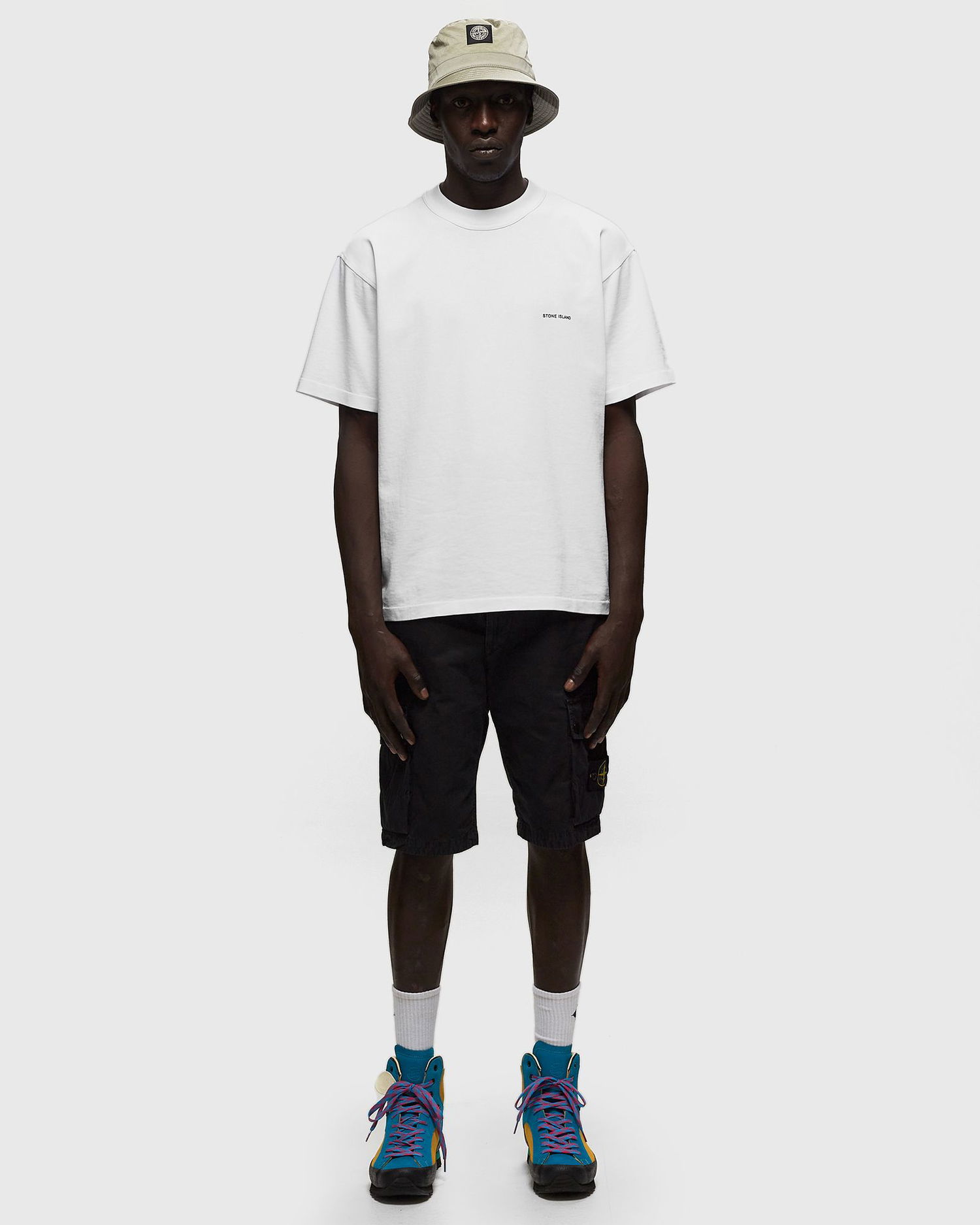 Тениска Stone Island Bonded T-Shirt Оранжево
 | 801522379, 1