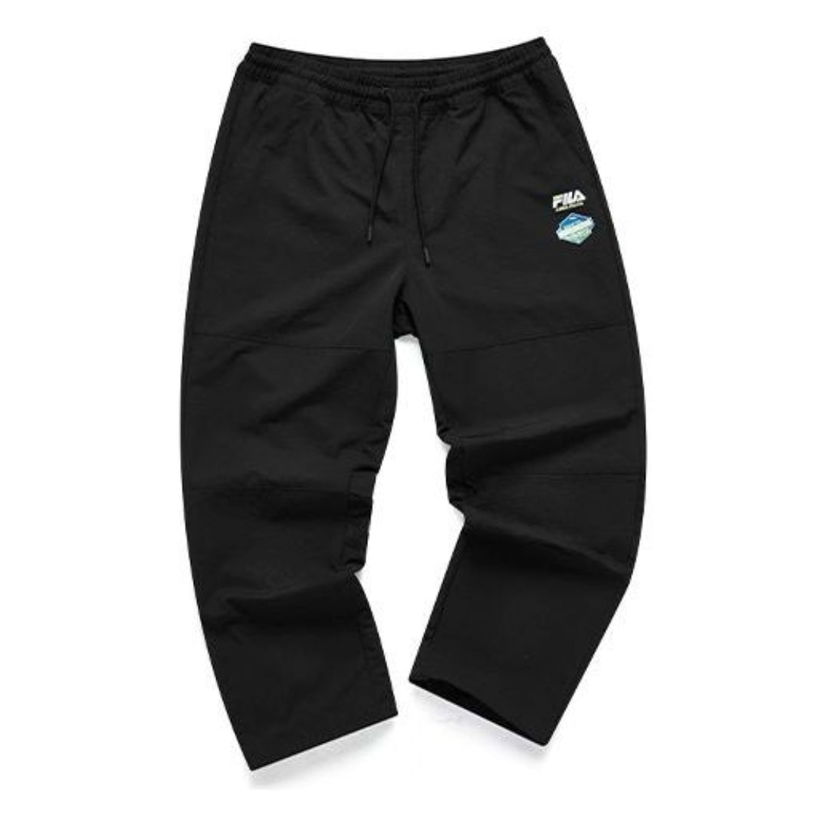 Спортни панталони FILA Fusion Mesh Panel Loose Fit Woven Pants Черно | T11M125801F-BK