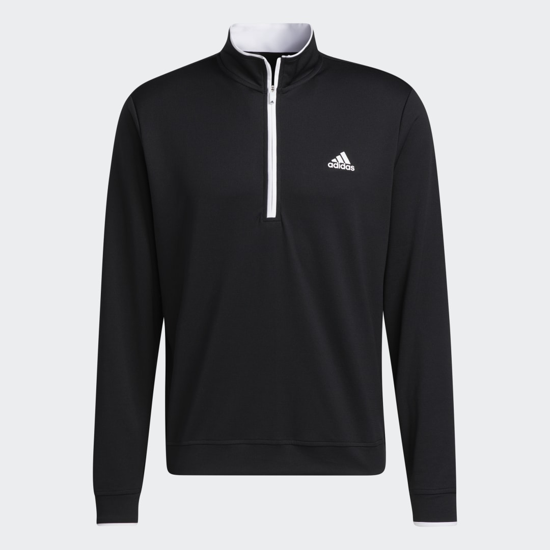 Суитчър adidas Performance Quarter-Zip Pullover Черно | HM8272, 1