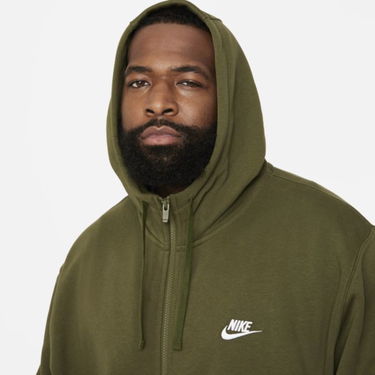 Суитчър Nike Fleece Full-Zip Hoodie Зелено | BV2645-327, 1