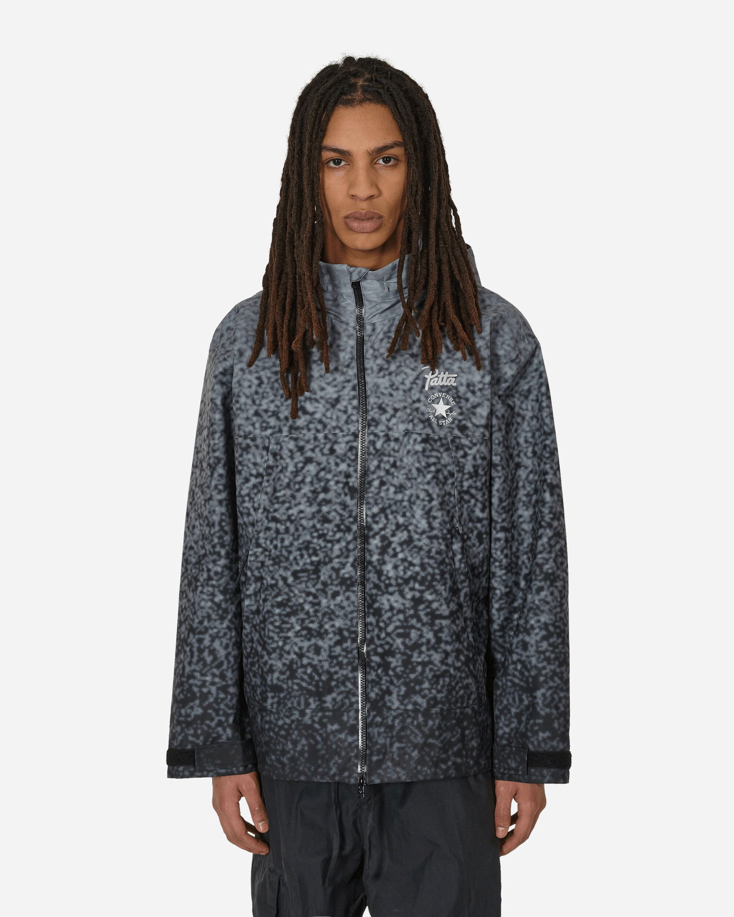 Яке Converse Patta Rain Jacket Black Gradient Черно | 10026927-A01, 0