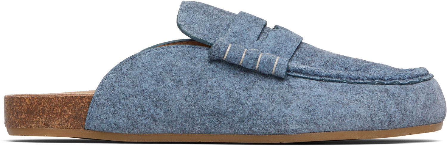 Кецове и обувки JW Anderson JW Anderson Stitch Loafers Синьо | LF0079-LA0380, 0