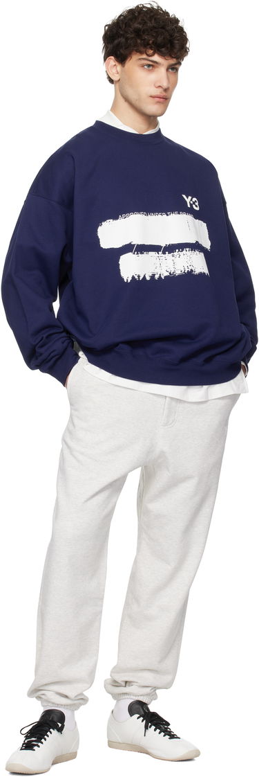 Спортни панталони Y-3 Y-3 French Terry Sweatpants Бяло | JM7873, 3