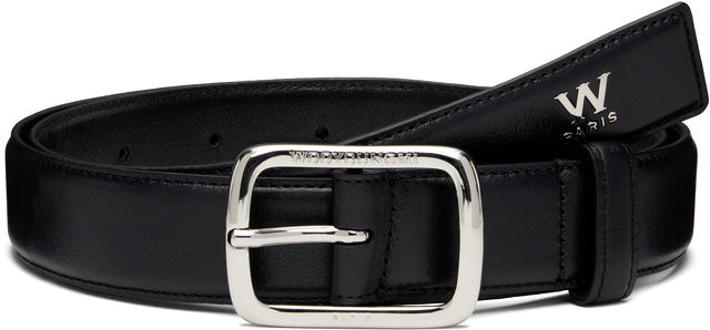 WOOYOUNGMI Small Logo Leather Belt