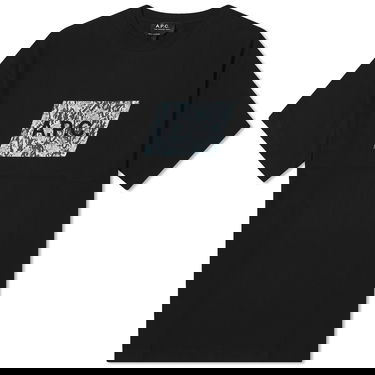 Тениска A.P.C. Cobra Logo T-Shirt Черно | COFBT-H26317-LZZ, 0