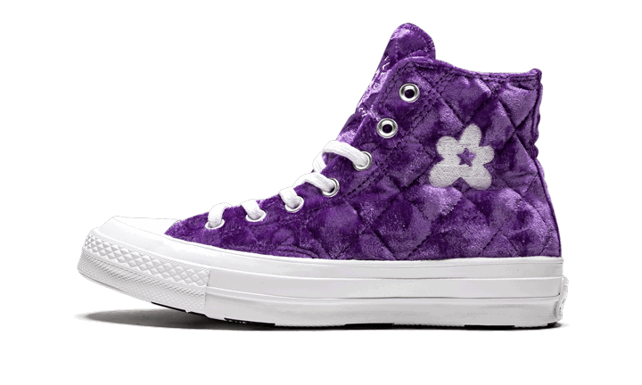 Кецове и обувки Converse Golf Le Fleur x Chuck 70 Hi "Quilted Velvet Tillandsia Purple" Лилаво | 165600C, 0
