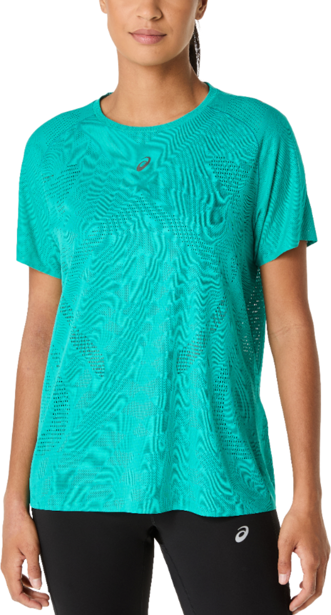 Тениска Asics Metarun Short Sleeve Running T-Shirt Тюркоазено | 2012d223-400, 0