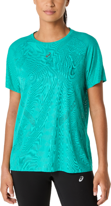 Тениска Asics Metarun Short Sleeve Running T-Shirt Тюркоазено | 2012d223-400, 0