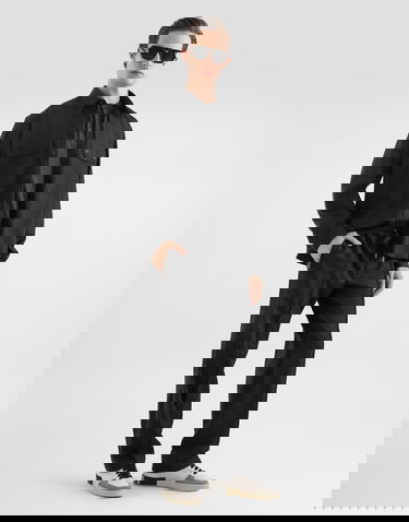 Панталони Dolce & Gabbana Collection Tailored Pinstripe Jogging Trousers Черно | GP1M2TFR2ZXS8051, 1