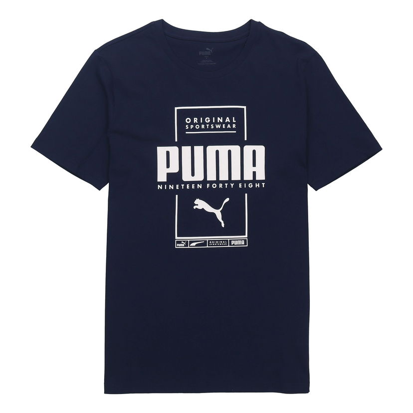 Тениска Puma Sportswear Graphic T-Shirt Синьо | 586586-06