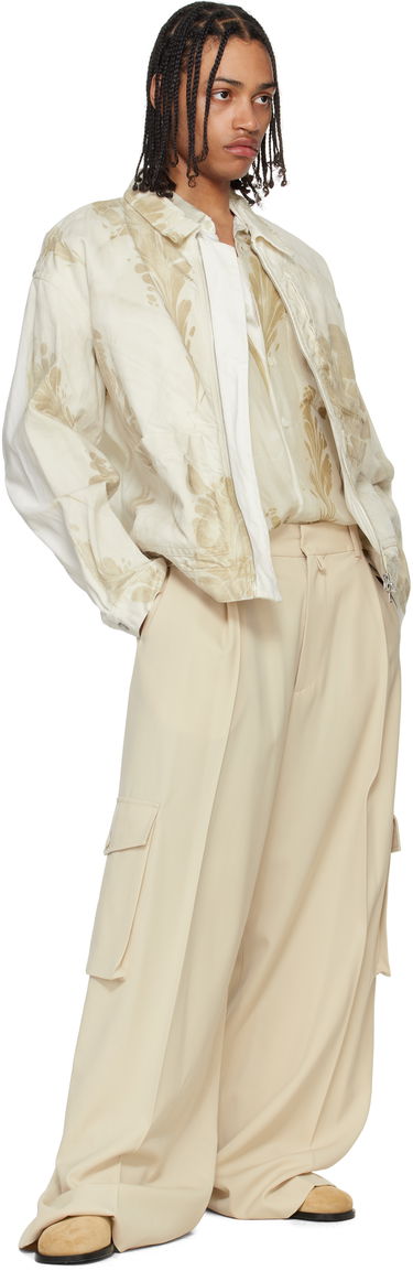 Яке бомбър Dries Van Noten Dries Van Noten Printed Jacket Бежово | 251-020550-1556, 3