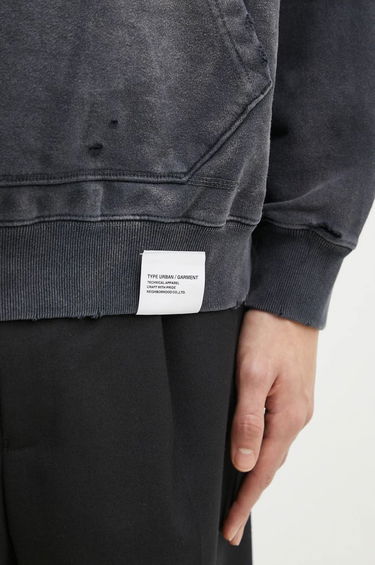 Суитчър Neighborhood NEIGHBORHOOD Distressed Hoodie Сиво | 242OKNH.CSM02, 3