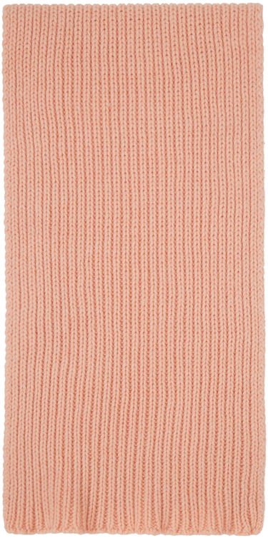Шал Baserange Baserange Rib Knit Scarf Розово | ACSC-RW-WI23, 0