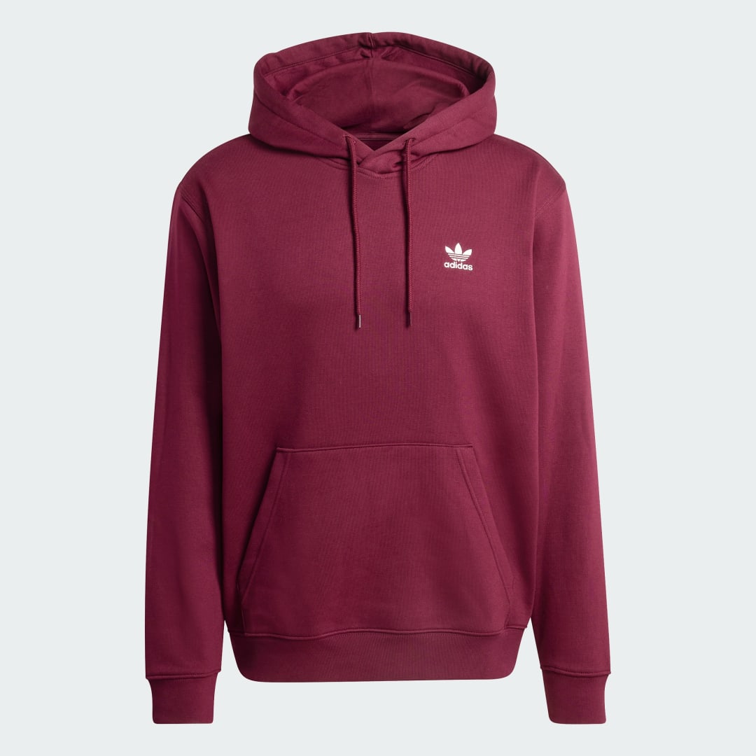 Суитчър adidas Performance Loose Fleece Hoodie Бургунди | HY2079, 0