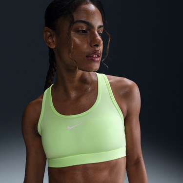 Сутиен Nike Nike Swoosh Medium-Support Padded Sports Bra Зелено | DX6821-701, 2