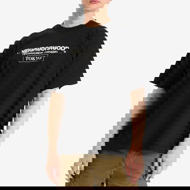 Тениска Neighborhood Technical Apparel Tokyo Graphic Tee, Size Large Черно | 251PCNH-ST16-BLK, 2