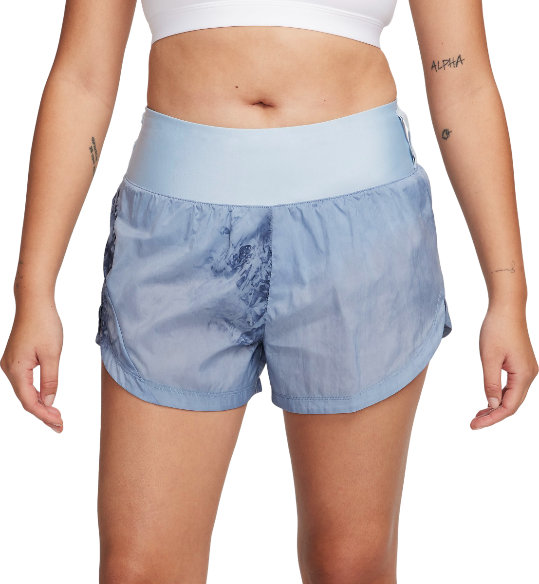 Къси панталони Nike W NK TRAIL RPL MR 3IN BR SHR Синьо | fn2647-440, 0