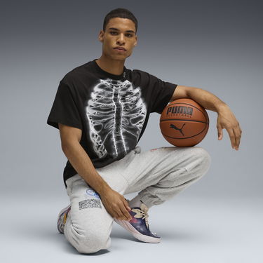 Тениска Puma Hooptopia Hoopray Vision Graphic T-Shirt Черно | 632879_01, 2