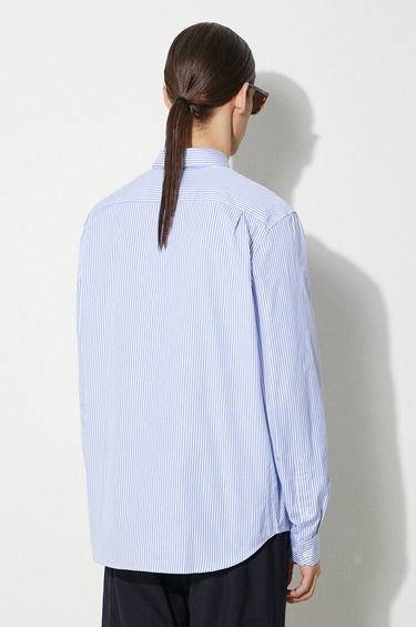 Риза Lacoste Lacoste Regular Fit Button-Down Shirt Синьо | CH2936, 2