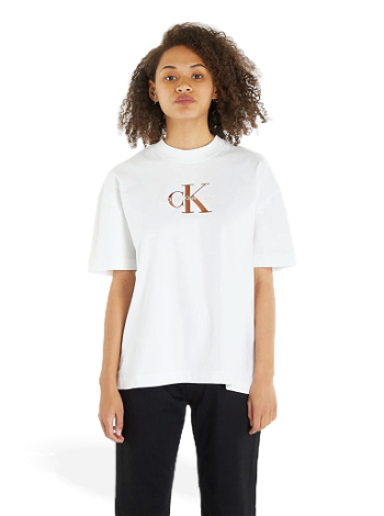 CALVIN KLEIN Cotton Monogram T-Shirt J20J222022 YAF