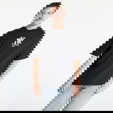 Тениска New Era New York Yankees MLB Infill Oversized T-shirt Черно | 60667838, 0