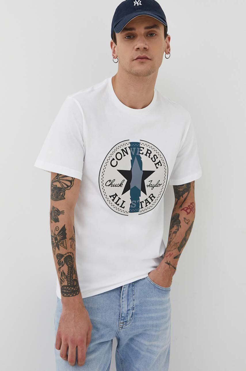 Тениска Converse Logo Graphic T-Shirt Бяло | 10025488.A02, 0