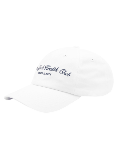 Шапка с козирка Sporty & Rich NY Health Club Cap Бяло | AC834WH