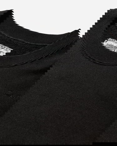 Суитчър Cav Empt Solid Loose Crewneck Sweatshirt Черно | CES28CS12 BLACK, 4