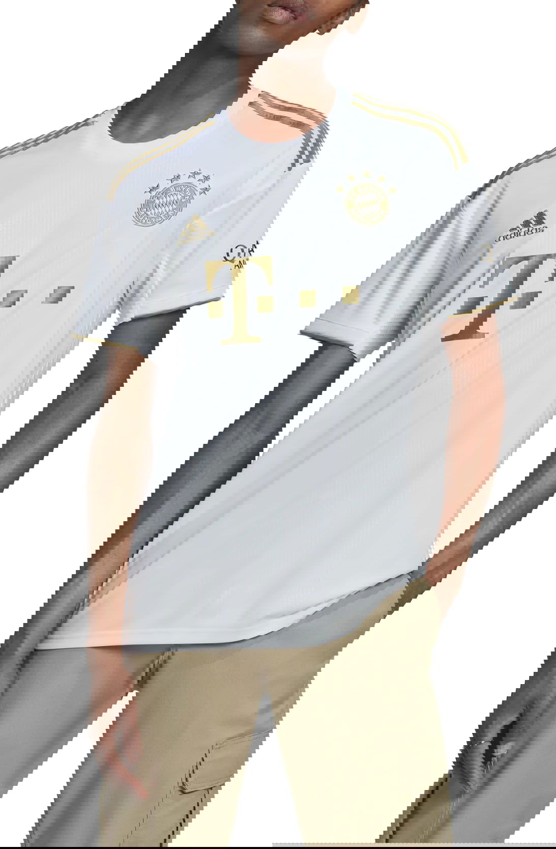 Фланелка adidas Originals FC Bayern Mnichov 2022/23 Away Jersey Бяло | hi3886, 0