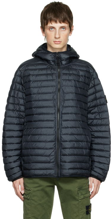 Пухо яке Stone Island Nylon Down Jacket Тъмно синьо | 771540324, 0