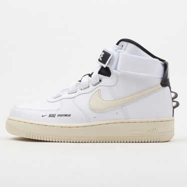 Кецове и обувки Nike Air Force 1 Hi UT Бяло | AJ7311-100, 0