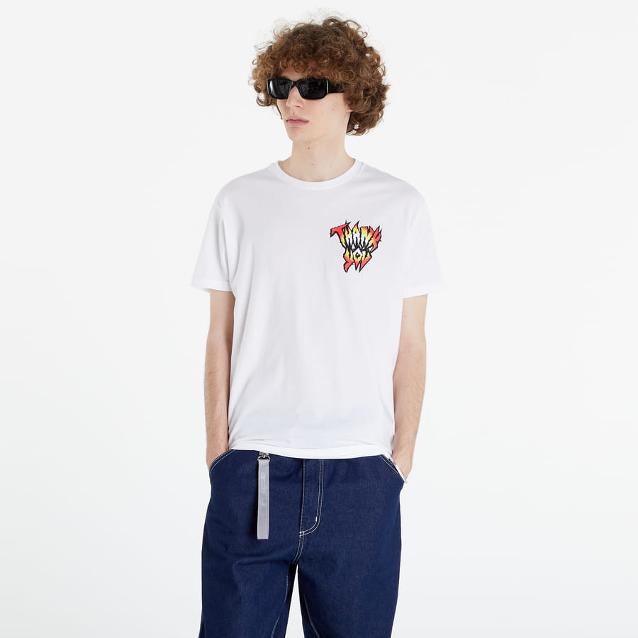 Тениска Thank You Skateboards Shark Tooth Tee Бяло | SHRK-White, 0