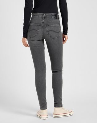Дънки Lee Scarlett High Skinny Jeans 33x33 Сиво | 112370839, 0