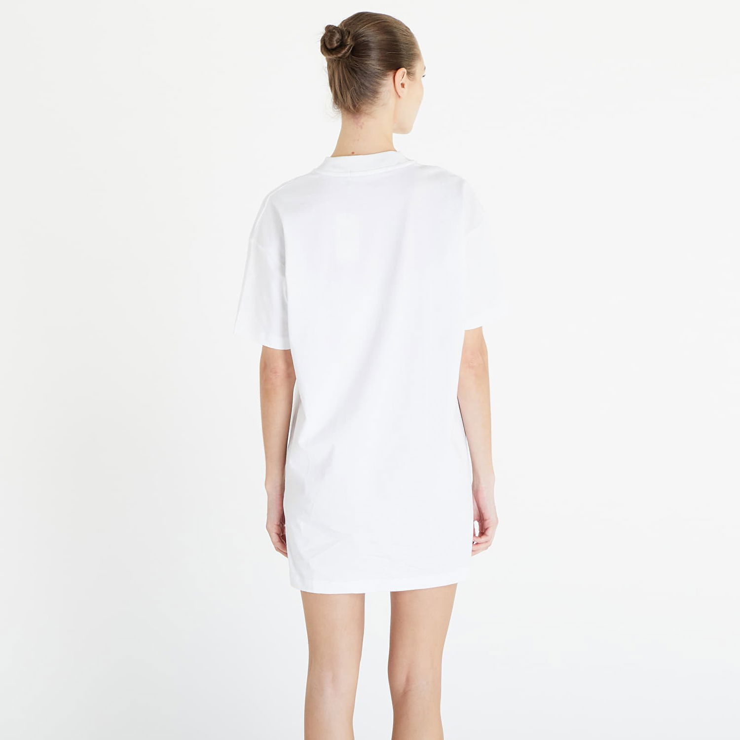 Pокля CALVIN KLEIN Jeans Multi Placement Logo Tee Dress Бяло | J20J223042 YAF, 1
