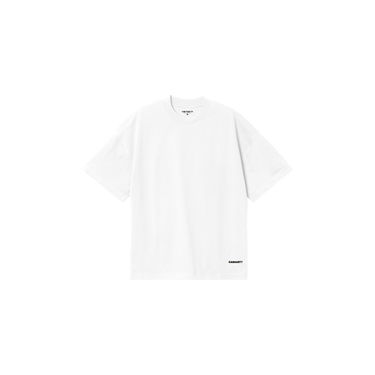 Тениска Carhartt WIP S/S Link Script T-Shirt Бяло | I031373_00A_XX, 7