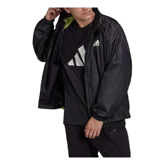 Ветровка adidas Originals Casual Sports Zipper Jacket Черно | H65738
