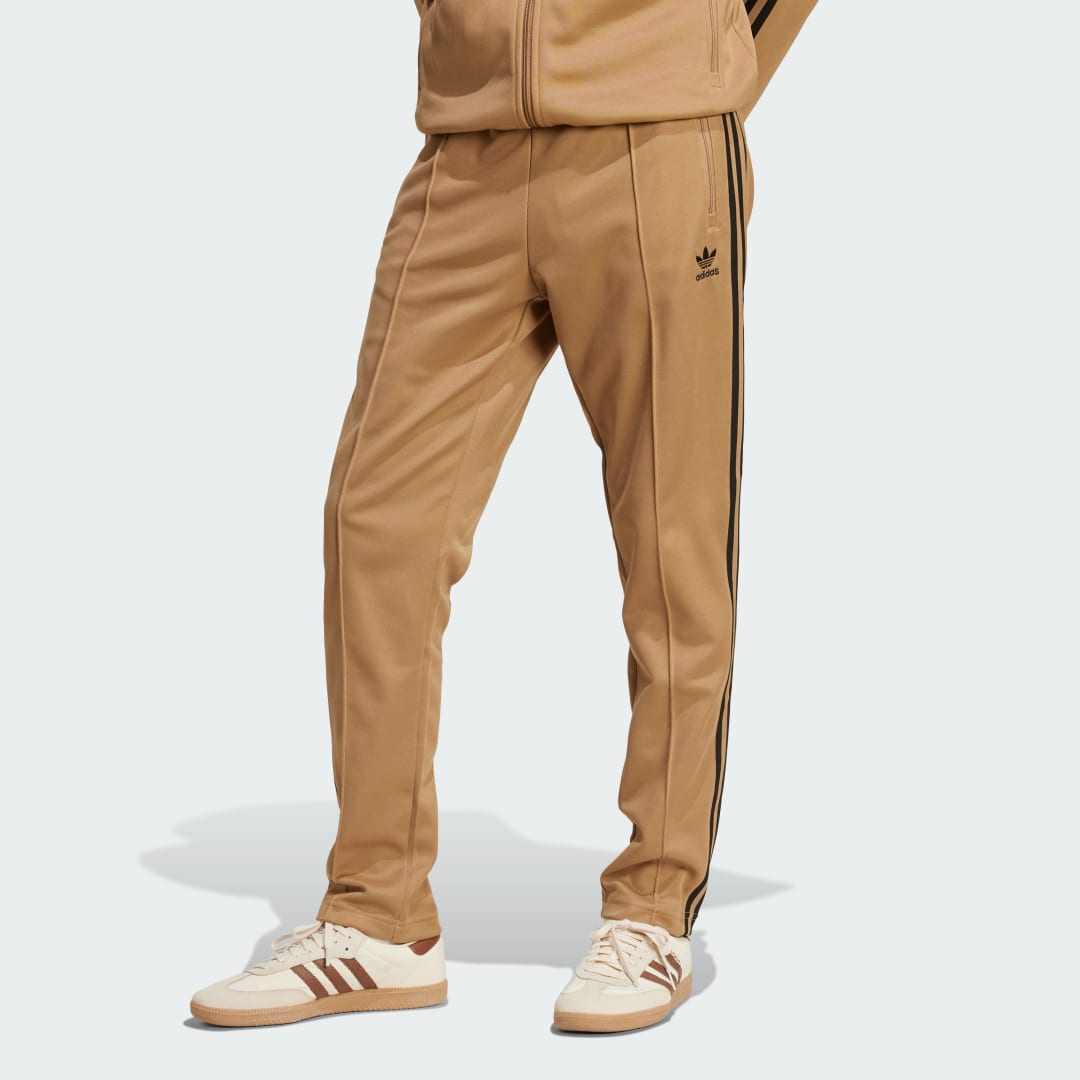 Спортни панталони adidas Performance Adicolor Classics Beckenbauer Track Pants Кафяво | JY1276, 0