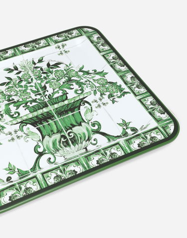 Домашен декор Dolce & Gabbana Dolce & Gabbana Medium Square Decorative Tray Зелено | TC0021TCA69UV003, 3