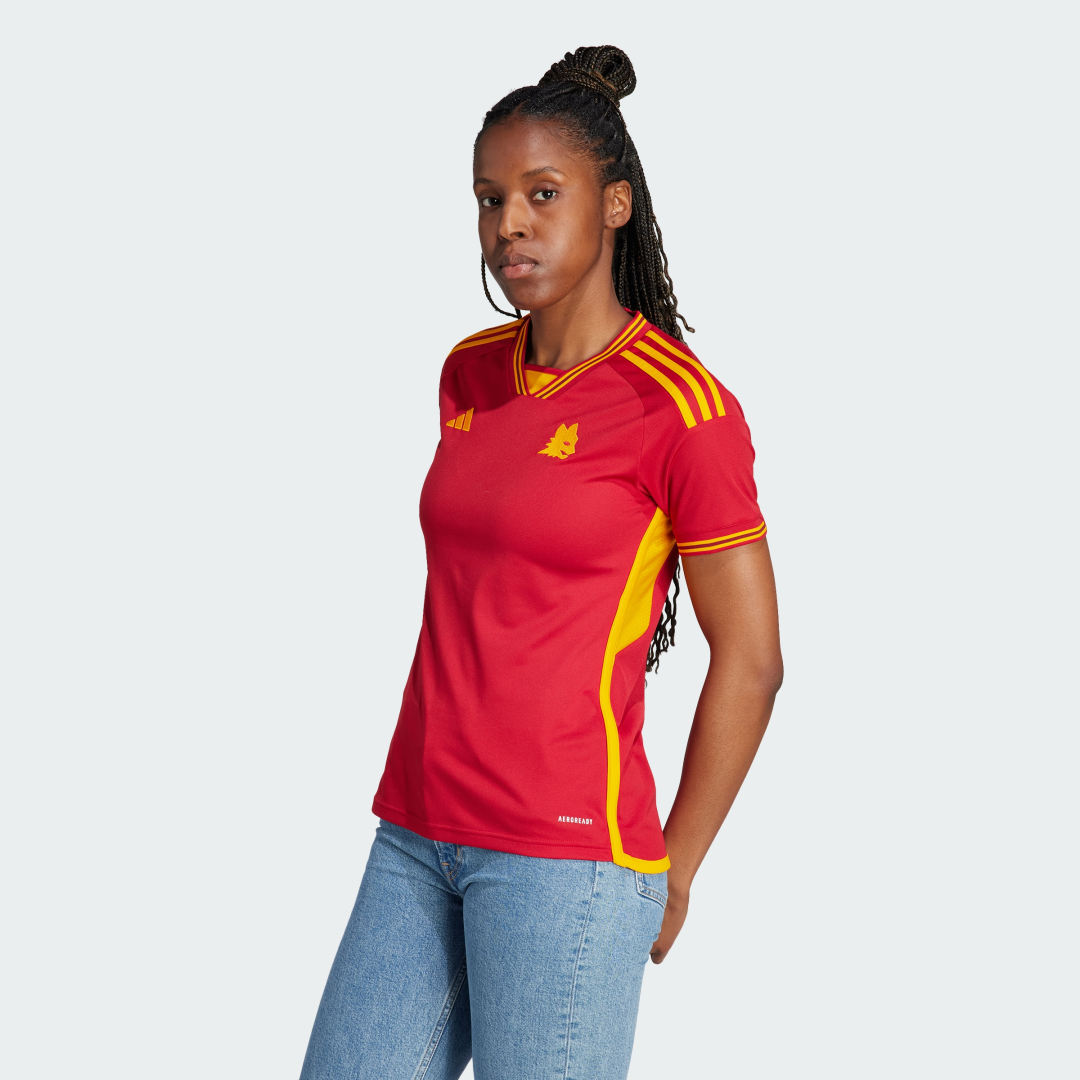 Фланелка adidas Originals AS Roma 23/24 Home Jersey Червено | IK7159, 0