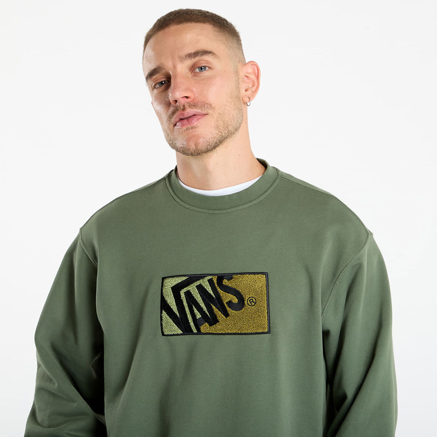 Суитчър Vans Vans Original Standards Sweatshirt Зелено | VN000P8CEN61, 1