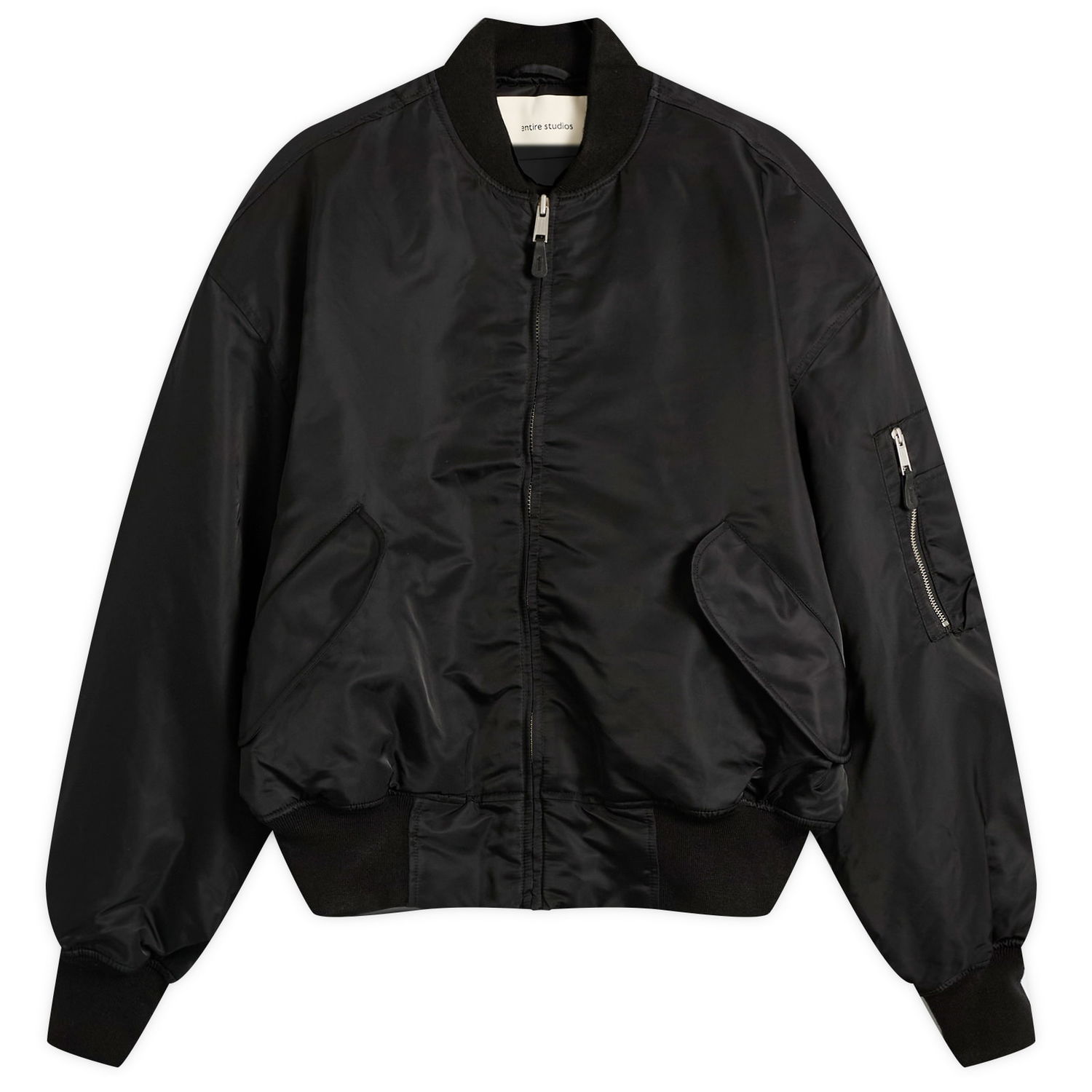 Яке бомбър Entire Studios Broad Bomber Jacket, Size Large Черно | ESU-W25-1044-OI, 0