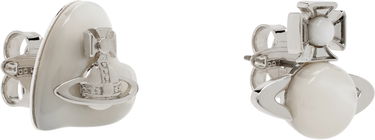 Обеци Vivienne Westwood Silver Thomasina Earrings Металик | 62010343-02P122-IM, 2